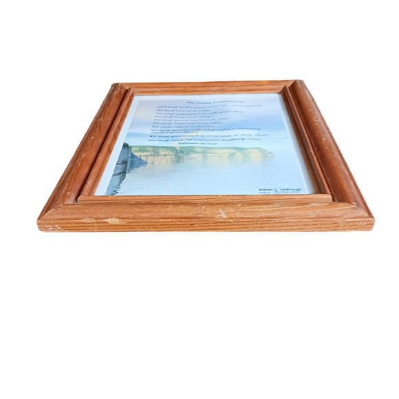 Wedding Vows Framed Poem Perfect Couple Marriage Gift VTG 💍 - Picture 7 of 16